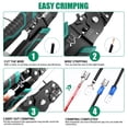 thumbnail image 4 of Kit de Conectores de Cable Twidec 1100 piezas con Terminales Aislados y Herramienta, 4 of 7