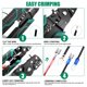 thumbnail image 4 of Kit de Conectores de Cable Twidec 1100 piezas con Terminales Aislados y Herramienta, 4 of 7