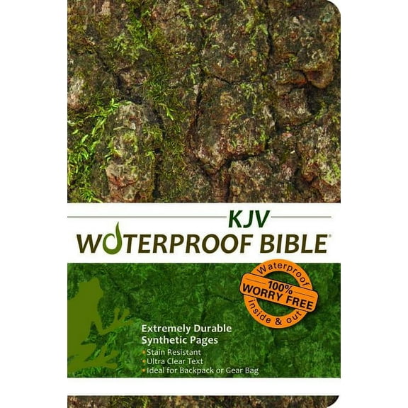 Waterproof Bible-KJV-Tree Bark