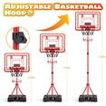 thumbnail image 4 of Canasta de baloncesto infantil Flybakiz ajustable de 90 a 177 cm de altura, 4 of 7