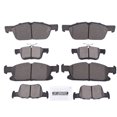 thumbnail image 2 of TOPAZ 8X Front + Rear Ceramic Brake Pads For 2015-2018 Ford Edge Lincoln MKX Nautilus D1818 D1665, 2 of 7
