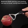 thumbnail image 6 of Pompotops Clearance Sales Kitchen Peeler Fruit Carrot Vegetable Potato Peeler, Stainless Steel Peeler Ergonomic NonSlip Handle And Blade Products, 6 of 9