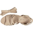 thumbnail image 5 of Women's Lilac Plush Ankle Tie Sandal, 5 of 6