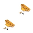 thumbnail image 4 of Vogacara Parachoques trasero de coches de control remoto 1/28, piezas de repuesto anticolisión, reemplazo de reparación de parachoques de Oro 2piezas, 4 of 6
