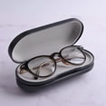 thumbnail image 4 of Joernso Glasses Storage Case with Built-in Mirror Portable Double-Sided 2-in-1 Contact Lens Case Eyeglasses Case Travel Kit, 4 of 7