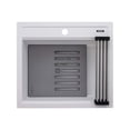 thumbnail image 2 of Ruvati RVG1622BK 23 in. Epi Cube Granite Composite Workstation Drop in Top Mount Wet Bar Prep Sink, Matte Black, 2 of 7