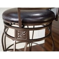 thumbnail image 2 of Powell Tabouret de comptoir avec motifs spirales, 2 of 5