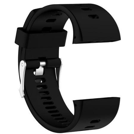 Nacni Replacement Silicone Rubber Watch Band Wrist Strap For POLAR V800 Watch BK