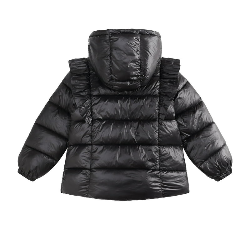 fvwitlyh Boys Outerwear Jackets Coats Light Jacket for Kids Winter Coats Kids Toddler Baby Boys Girls Solid Padded Jacket Kids Winter Coat