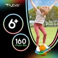 thumbnail image 5 of Flybar LED Pogo Trick Ball Balance Board for Kids Ages 6+,Textured Anti-Slip Deck For Secure Jumping, Indoor & Outdoor Toy For Boys & Girls,Supports Up To 160Lb, Includes Hand Pump, Retro Rocket Glow, 5 of 7