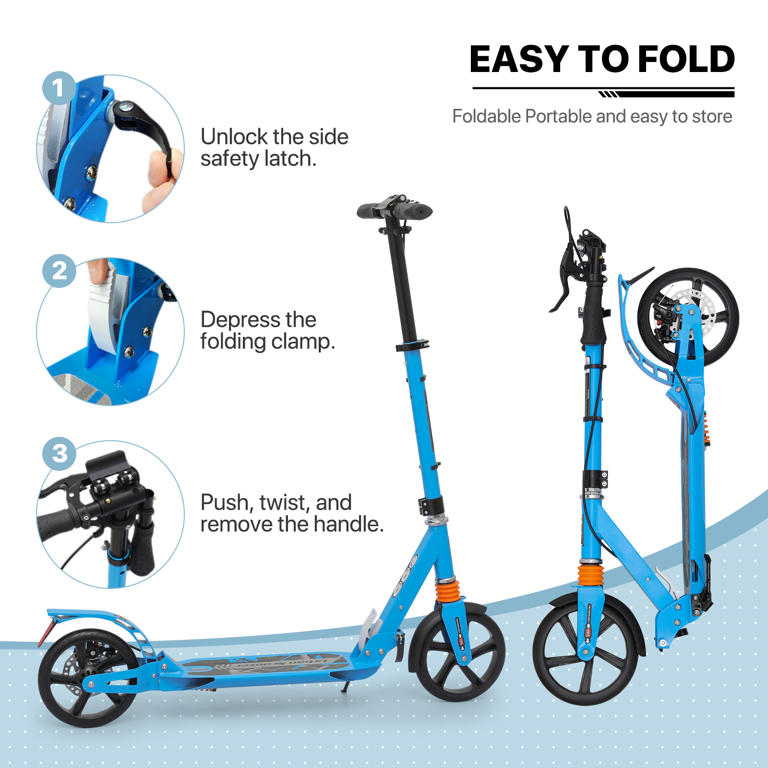 MADOG Lightweight Children's Kick Scooter with 8