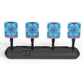 thumbnail image 2 of Objetivo de práctica de tiro con puntuación eléctrica y reinicio automático con luz y sonido, 2 of 14