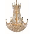 thumbnail image 1 of Elegant Lighting Corona 30" 24 Light Royal Crystal Chandelier, 1 of 1