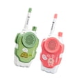 thumbnail image 2 of 1 par de walkie talkie para niños, regalos para niños, walkie talkie para senderismo, actividades al aire libre, juguetes para acampar en interiores,, 2 of 8