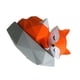 thumbnail image 1 of Seitruly Animales de cartón 3D de dibujos animados de Papercraft, ligeros y fáciles de llevar, juguetes de papel de aplicación amplia cartulina zorro dormido, 1 of 6