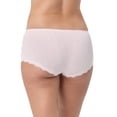 thumbnail image 4 of Kindly Yours Women’s Pointelle Boyshort Underwear with Lace Trim, 2-Pack, Sizes XS-XXXL, 4 of 9