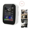 thumbnail image 4 of Techinal Multifunctional 5 in1 CO2 Meter Digital Temperature Humidity Sensor Tester Air Quality Monitor Carbon Dioxide TVOC HCHO, 4 of 19