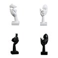 thumbnail image 4 of YAOMOBB Abstract Figure Figurine Eye Catching Abstract Figure Statue Exquisite Resin Sculpture Ornament for Home Decoration Creative Decorative Piece, 4 of 7