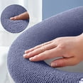 thumbnail image 4 of Hiroekza Toilet Seat Covers,Toilet Seat Cover Washable And Reusable Warmer Toilet Seat Pads Cushion Easy Installation Fits All Toilet Seats Bathroom DecorationToilet Seat Cover Clearance, 4 of 6