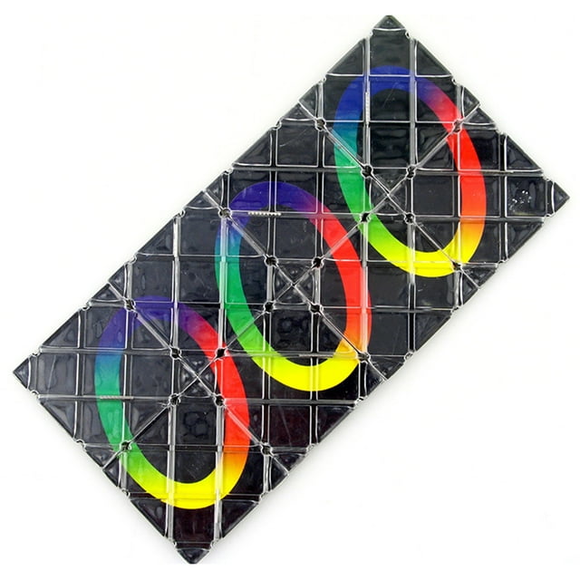 Paneles de cubos de rompecabezas plegables, 8 paneles de rompecabezas plegable, cubo profesional, juguetes clásicos, juguete de tablero, elegante y moderno