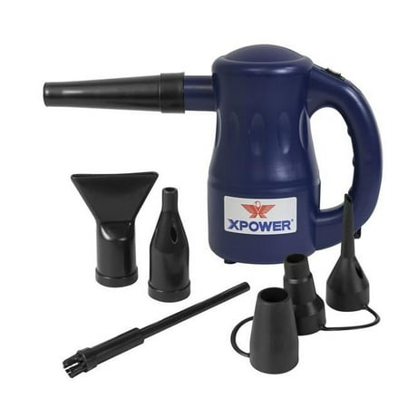 UPC: 0848025039137 | Xpower A-2-Navy-Blue Airrow Pro Multipurpose Powered Air Duster  Air Pump & Blower  Navy Blue