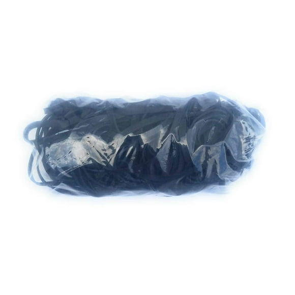 PlasticMill Rubber Bands - #33 Size - Black Rubberbands - 100 Count.