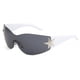 thumbnail image 5 of Gafas de sol estilo aviador integradas sin marco para montar, gafas de sol para chicas atractivas, gafas a prueba de viento, 5 of 5