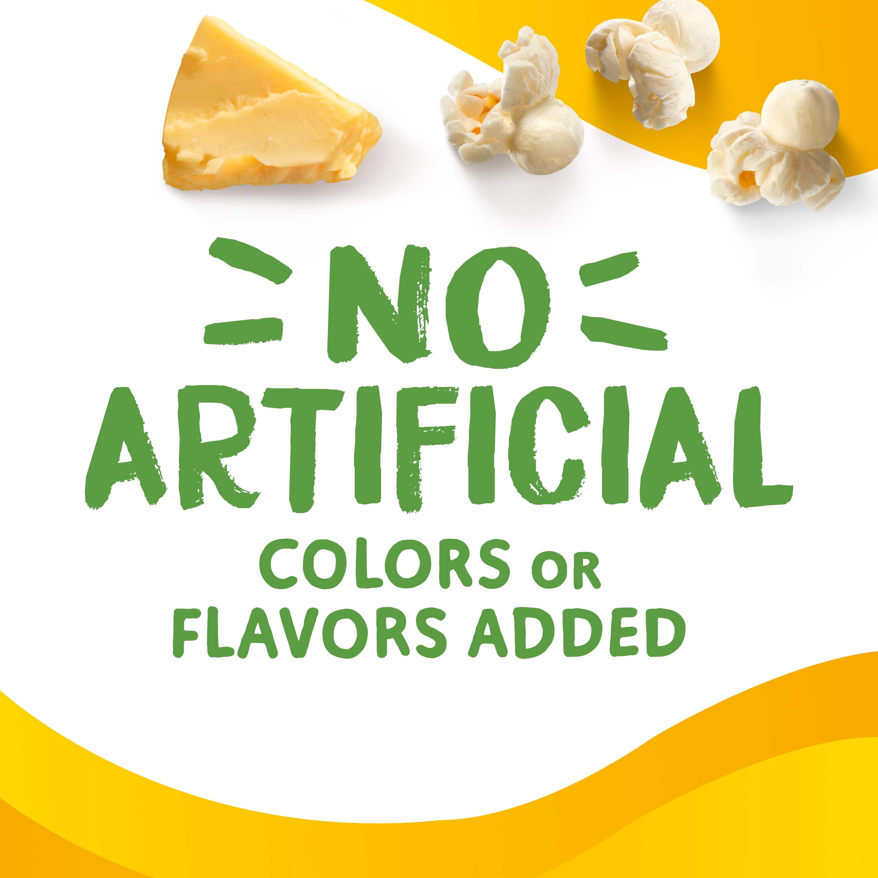 (2 pack) Simply Smartfood White Cheddar Flavor Popcorn Snack Chips, 1.725oz Bag