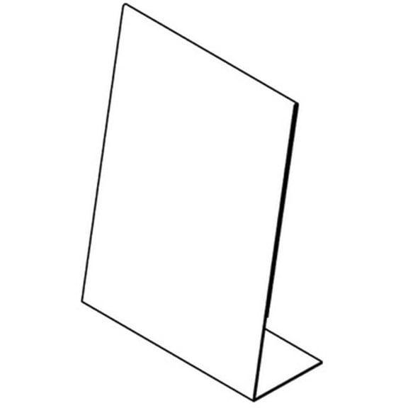 8.5 x 11.25 in. Slant Back Sign Holder