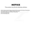 thumbnail image 2 of SIM Front Rear Semi-Metallic Brake Pads Kit for Car Hyundai Sonata Kia Optima KSM-100169, 2 of 8