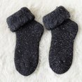 thumbnail image 2 of Prolriy Womens Socks, Wool Socks Winter Women's Stockings Thickened with Country Sub Warm Ski Yarn Socks Thermal Socks for Women Black, 2 of 4
