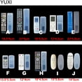 thumbnail image 3 of 1 Pce Étui Protecteur en Silicone pour Télécommande de Télévision et Climatiseur, Sac de Rangement Étanche et Anti-Poussière 21X5cm, 3 of 5