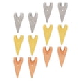 thumbnail image 2 of Weiweiguan 12Pcs Bookmaker Clips Stainless Steel Bookmaker Clips Retro Label Clips, 2 of 7
