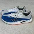 thumbnail image 1 of New Balance FuelCell Rebel V2 Mens 10D Blue White Shoes Running Trail MFCXCN2, 1 of 6