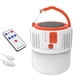 thumbnail image 1 of 24/42LED Lámpara de bombilla Control remoto Banco de alimentación USB de 5 velocidades solar para pesca nocturna JShteea El nuevo, 1 of 1