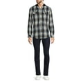 thumbnail image 5 of Burnside Men's Plaid Hooded Flannel Shirt, Sizes S-2XL, 5 of 5