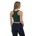 thumbnail image 2 of Tank Top for Women Racerback Croptop Basic Wear, XL, Green, by Ambesonne, 2 of 3