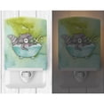 thumbnail image 2 of Caroline's Treasures BB7345CNL Raccoon Bathing Watercolor Ceramic Night Light, 6x4x3", multicolor, 2 of 2