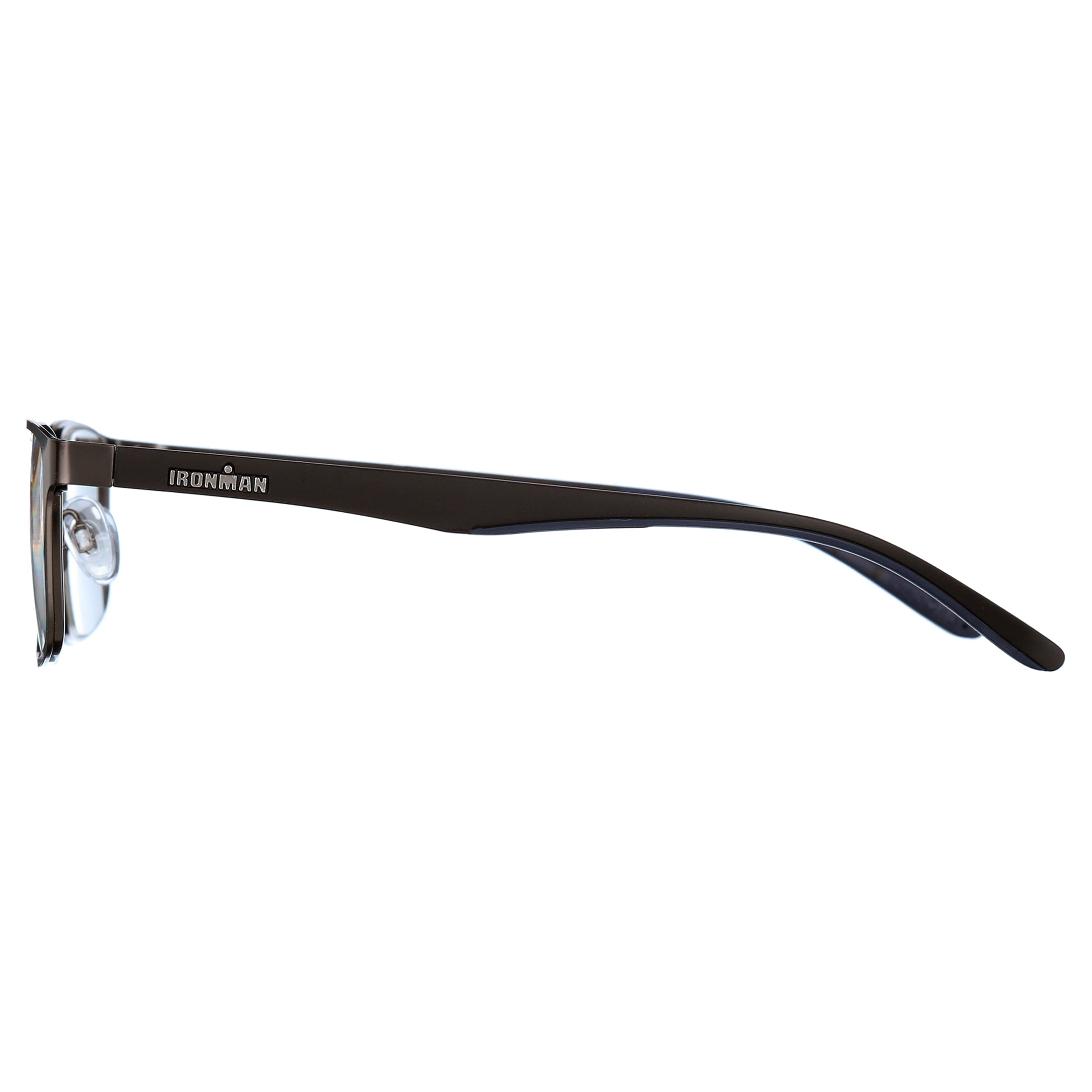 (2 pack) Ironman Rectangle Black Reading Glasses 1.50