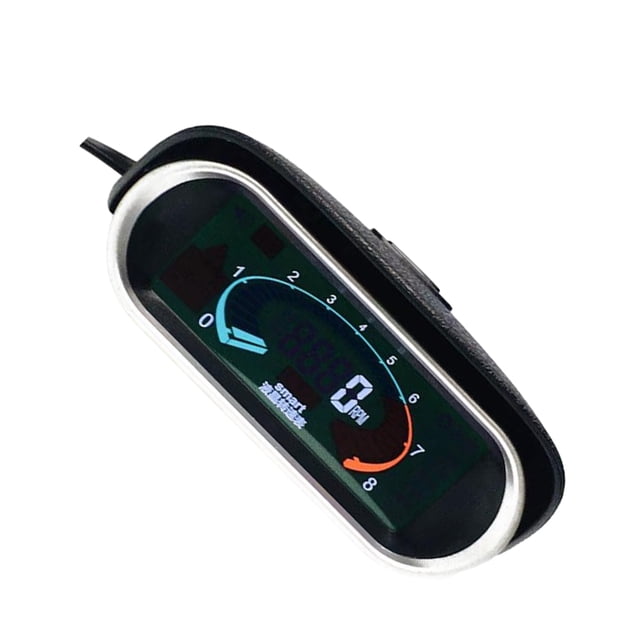 maskred Digital Display Speedometer High Sensitivity Easy To Read Impact-resistant Car Tachometer Plastic As Shown 1Set