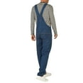 thumbnail image 5 of RMGVDSD Men's Denim Bib Overall Mens Relaxed Fit Fashion Jean Jumpsuit Midweight Workwear With Adjustable Straps Denim Overalls Vintage Stylish Slacks, 5 of 7