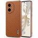 thumbnail image 1 of AZNS For Honor 300 Case Electroplating Carbon Fiber Texture PU + TPU Phone Cover - Green, 1 of 5