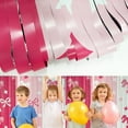 thumbnail image 5 of Pink Fringe Backdrop for Bow Tinsel Foil Curtains for Wedding and Birthday Decorations 3 Pack, 5 of 6