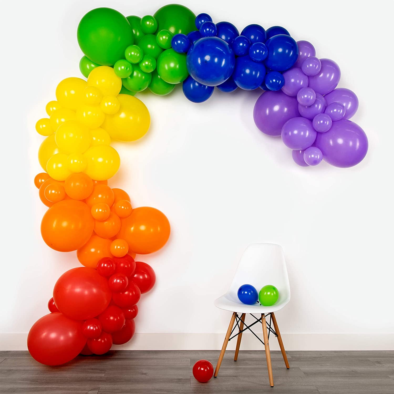 Celebrate Party Balloons, 1000 Bulk Pack 10 inch Size Rainbow