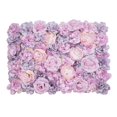 thumbnail image 2 of serony Flower Wall Decor 3D Flower Wall Panel Silk Flowers for Wedding Backdrop B, 2 of 9