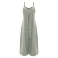 thumbnail image 2 of Vedolay Dressy Jumpsuits For Women Women's Off Shoulder Long Sleeve Bodycon Bodysuit Leotard Jumpsuit Tops,GN2 M, 2 of 5