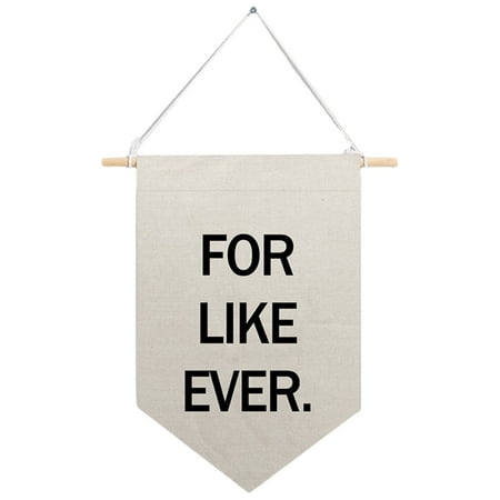 

LINASHI Canvas Pendant Canvas Pennant Creative Text Print Artistic Wooden Wall Hanging Ornament for Home Room Decoration Wood Canvas Wall Hanging