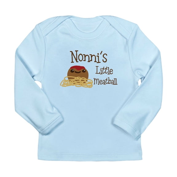 CafePress - Nonni's Little Meatball Long Sleeve T Shirt - Long Sleeve Infant T-Shirt