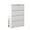 White | 4-Drawer, variant on Hassch 5-Drawer File Cabinet with Lock, Home Office Metal Filing Cabinet for Legal/Letter/A4/F4 Size, White
