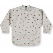 norinori Baby Weaning Bib With Sleeves Feeding Bibs - Waterproof Bibs Coverall bibs for baby toddler from 6-36 Months soft With Large Pocket Easy to Clean